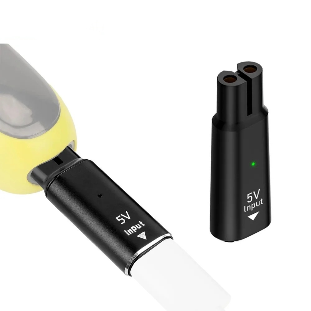 Beard Trimmer - 5V Typ-C Rasierer-Adapter Ladegerät Konverter Passend