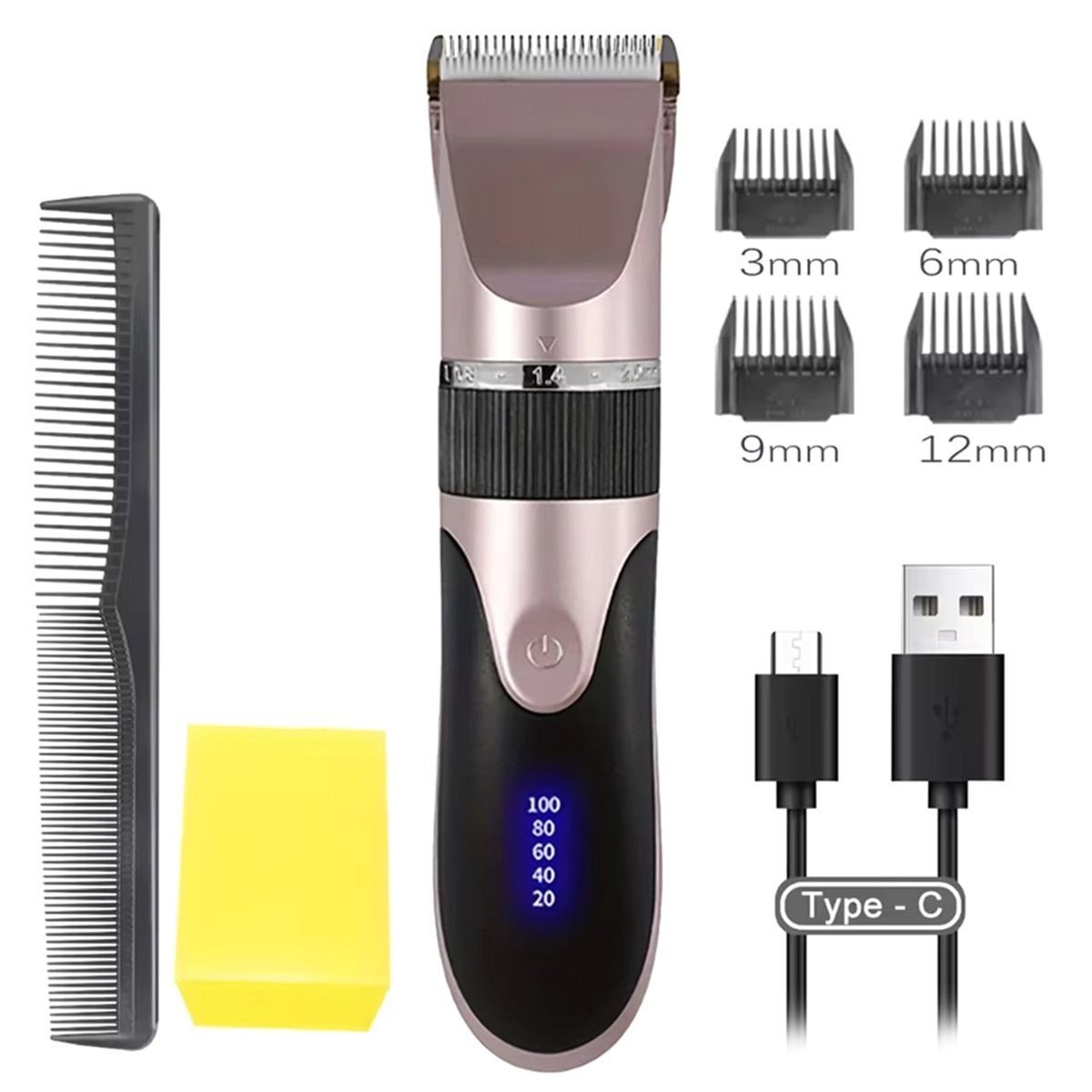 Body Trimmer - L70A Haarschneider mit Kamm und 4