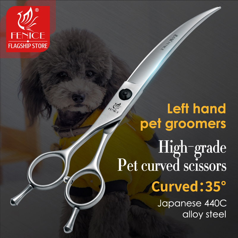 Grooming Scissors - Fenice Professional linke Hand 7/7,5 Zoll