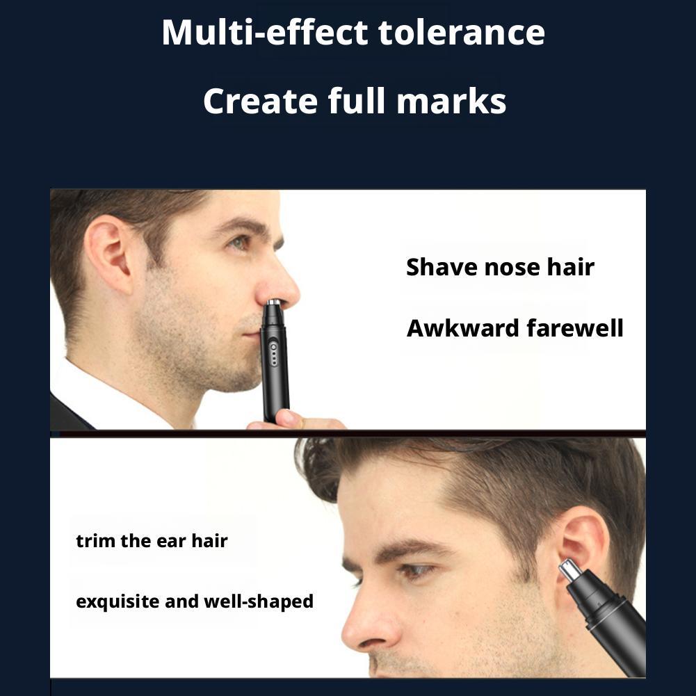 Nose Trimmer - 2026 Upgrade Tragbarer Mini-Nasenhaartrimmer, Elektrisches Gesichtshaarentfernungsgerät