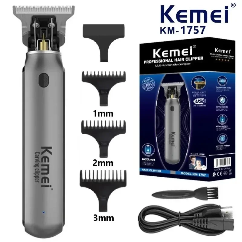 Beard Oil - KEMEI Elektrische T9 Haarschneidemaschine Herren Haarschneidemaschine