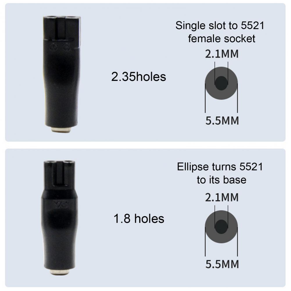 Electric Razor - Ersatz-Netzkabel für Elektrorasierer, Ladegerät-Adapter-Set, 5V USB-Stromkabel