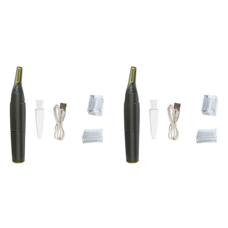 Nose Trimmer - 【PASSIONE】2X elektrischer Nasenhaartrimmer für Männer, tragbarer