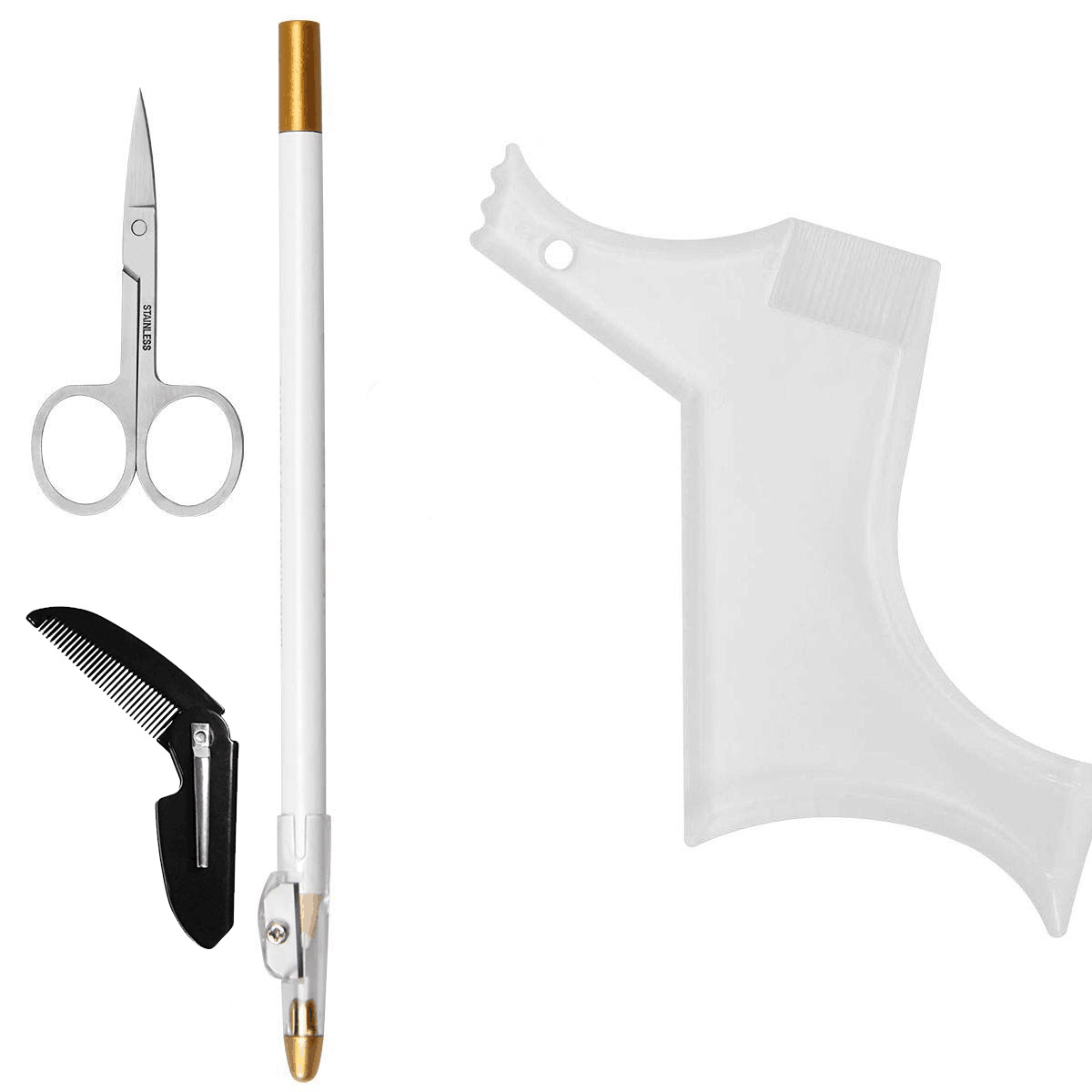 4Pcs Set Bart Gestaltung Kit M – Beard Trimmer Bewertung und Preis