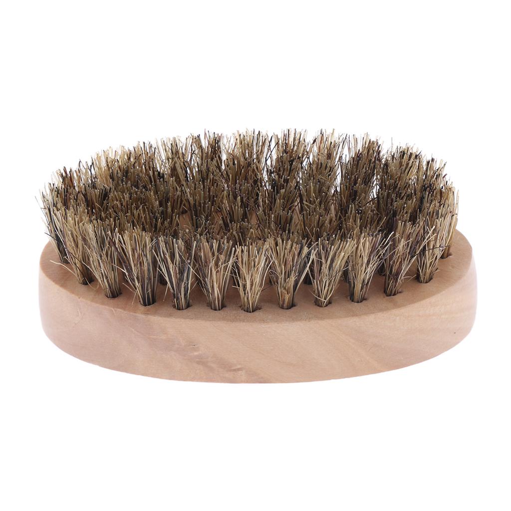 Bartbürste mit Rundem Holzgrif – Men'S Grooming Hairstyles Bewertung und Preis