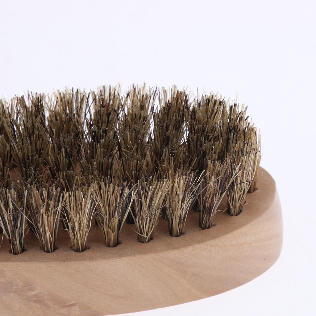 Bartbürste mit Rundem Holzgrif – Men'S Grooming Hairstyles Bewertung und Preis