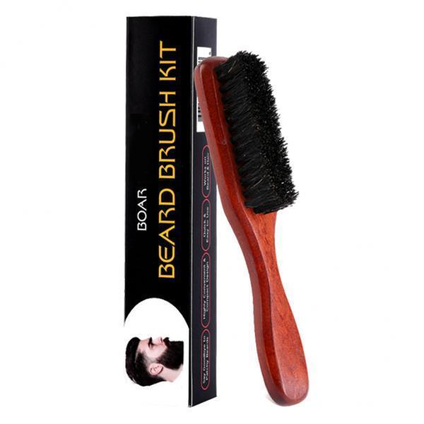 Bartbürste mit langem Holzgrif – Mens Grooming Travel Kit Bewertung und Preis