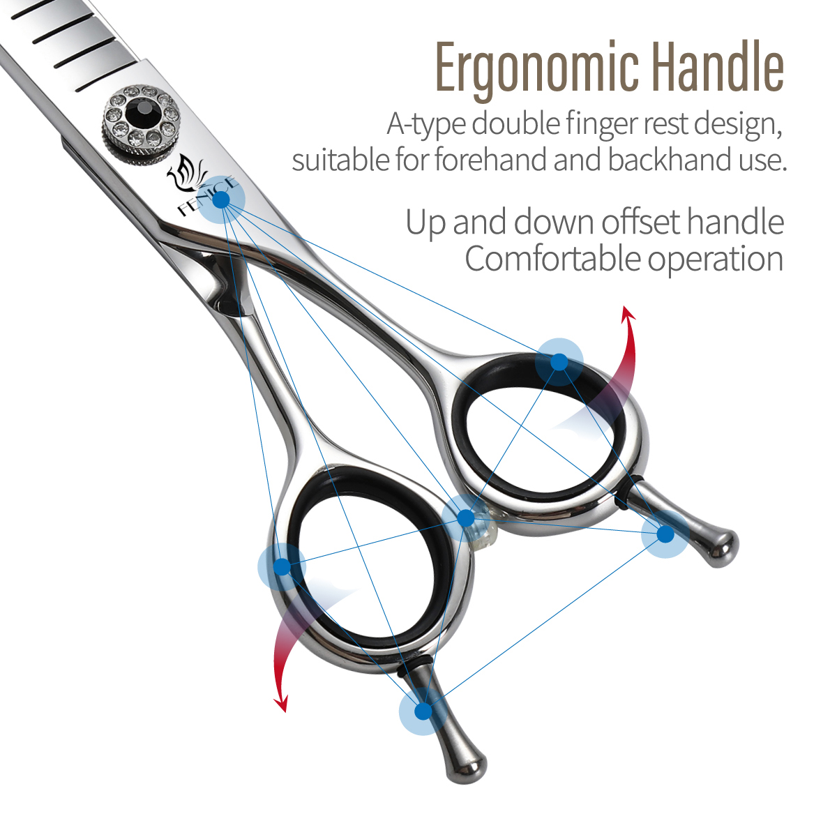Fenice JP440C 7 Zoll Haustier  – Grooming Scissors Bewertung und Preis