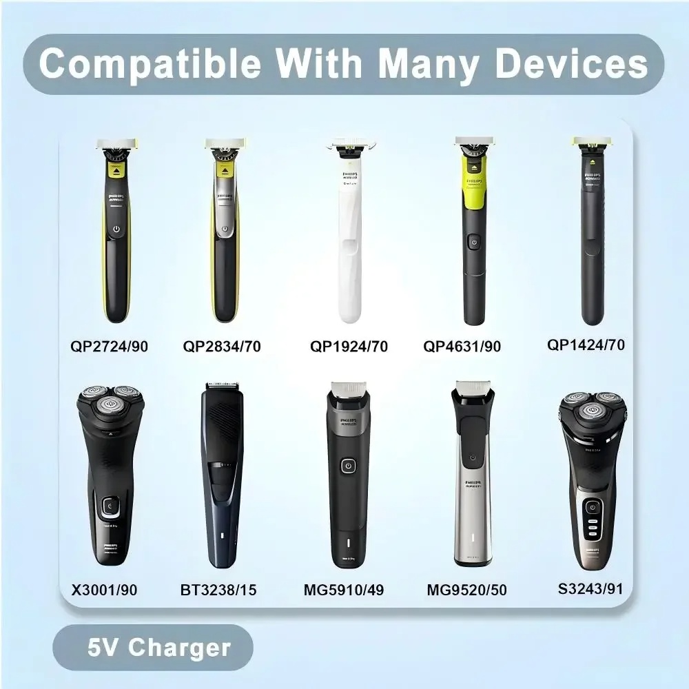 5V Rasierer-Ladegerät, USB-Ada – Beard Trimmer Bewertung und Preis